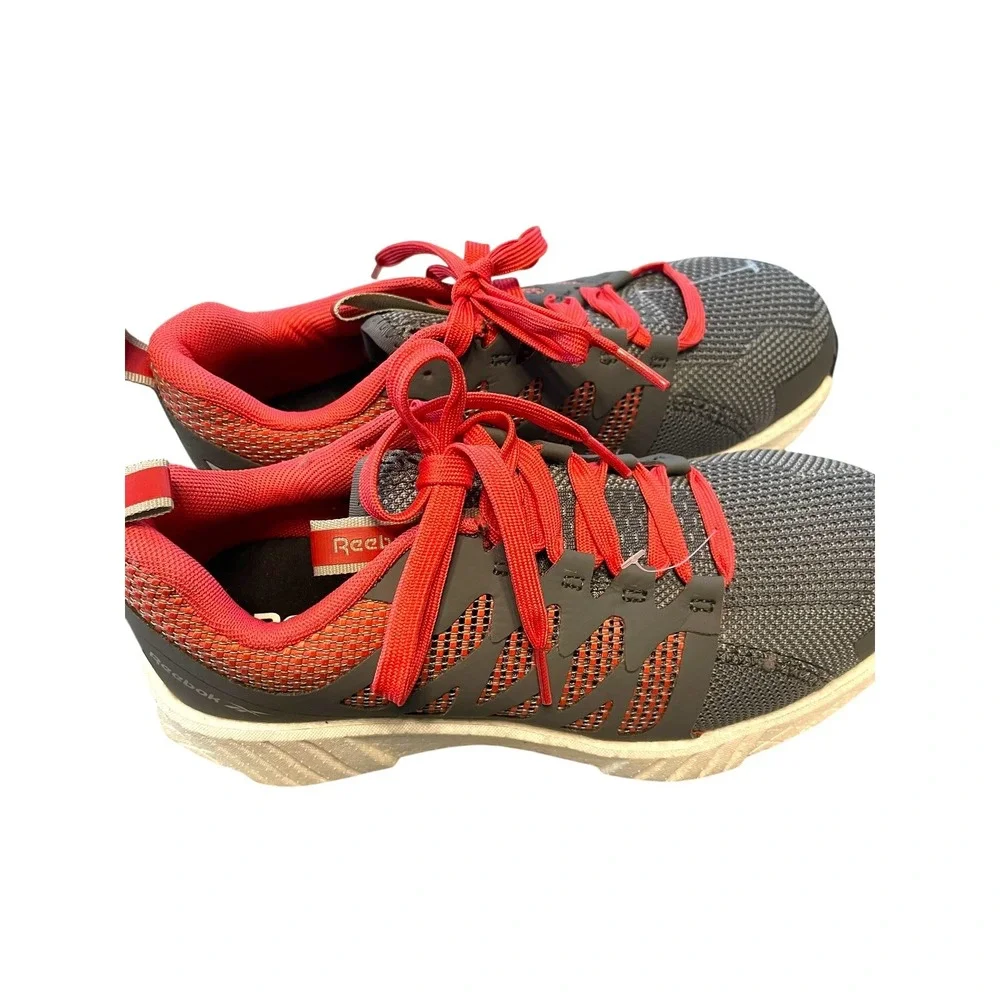 Reebok Work‎ Fusion Flexweave Composite Toe Shoe – Women's 8 W Gray Pink